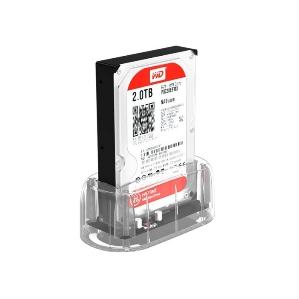 TMT Orico 6139C3-G2 SATA Type-C Hard Disk HDD Docking Station | 10Gbps | Transparent Design | Support 2.5