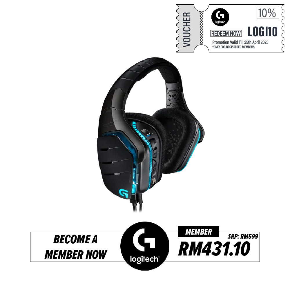 Logitech G633S 7.1 LIGHTSYNC Gaming Headset
