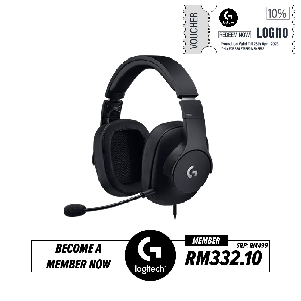 Logitech G Pro Hypersonic Gaming Headset/ 2 Years Warranty