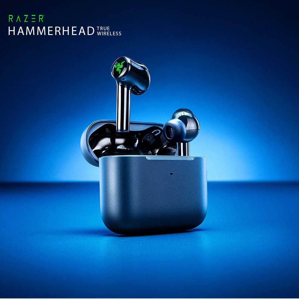 Razer Hammerhead True Wireless V2 (2021) ANC Earbuds - Razer Chroma™ RGB