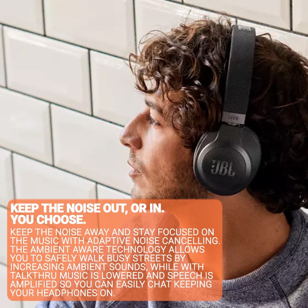 JBL Live 660NC Wireless Over-Ear Headphones