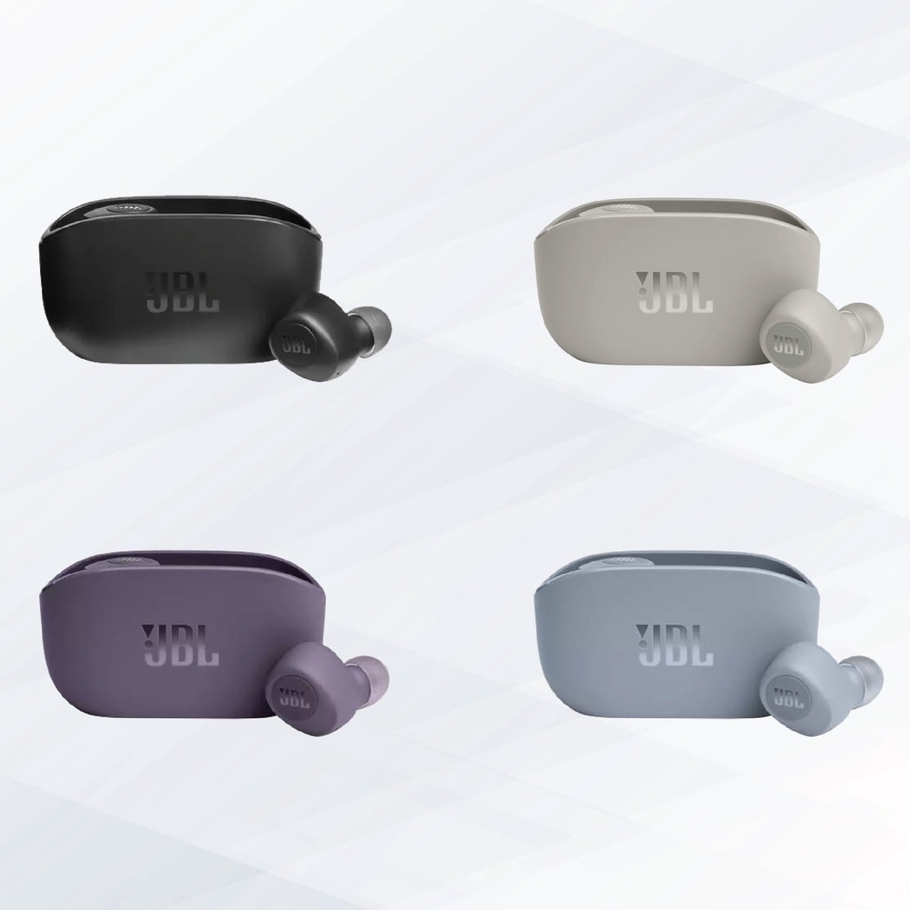 JBL Wave 100 TWS Bluetooth 5.0 True Wireless Earbuds with Built-In Microphone