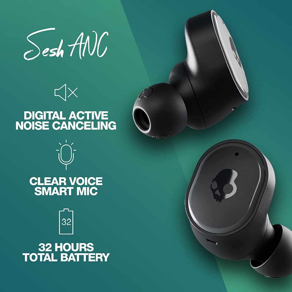 Skullcandy Sesh ANC Bluetooth TWS True Wireless Earbuds