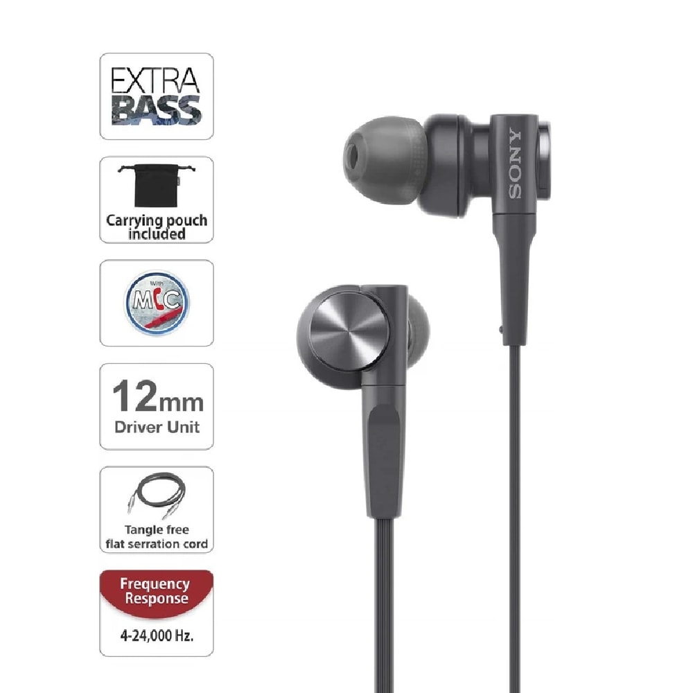 Sony MDR-XB55AP EXTRA BASS™ In-ear Headphones