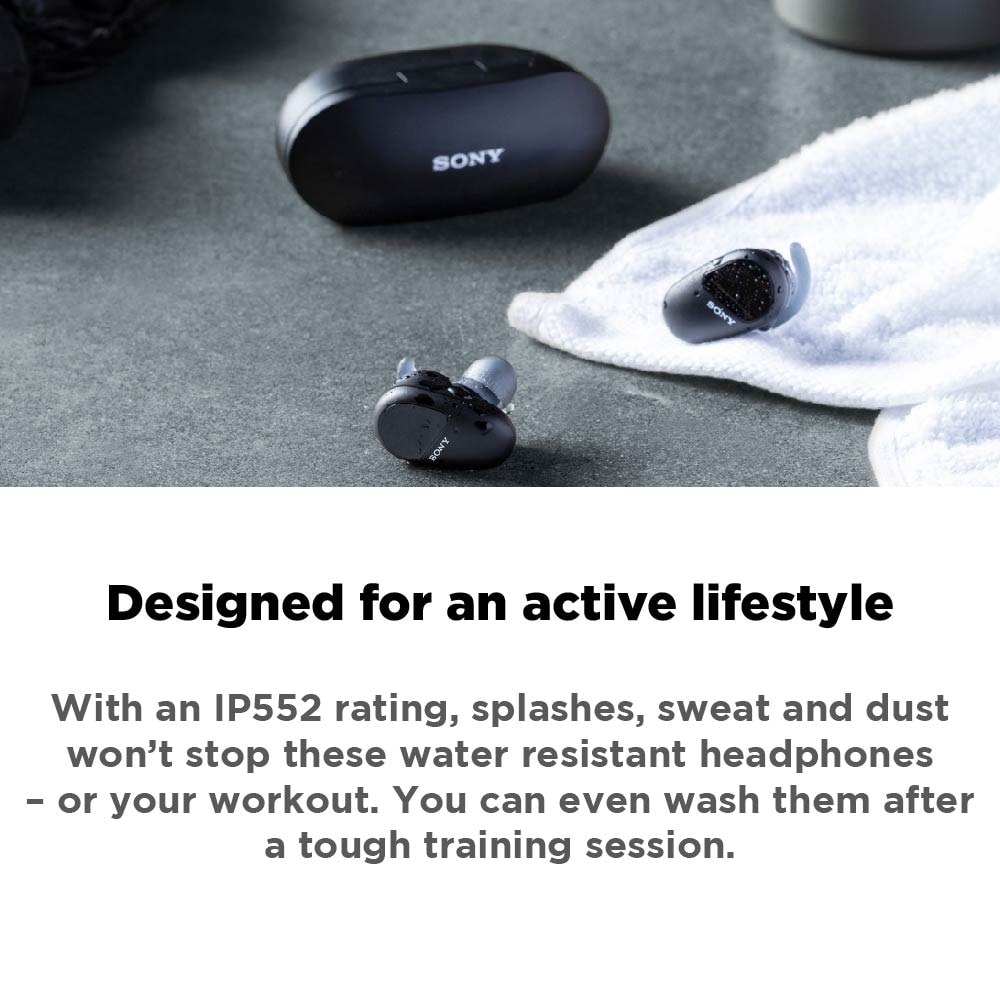 SONY WF SP800N True Wireless Noise Cancelling Sport In-Ear Earphone