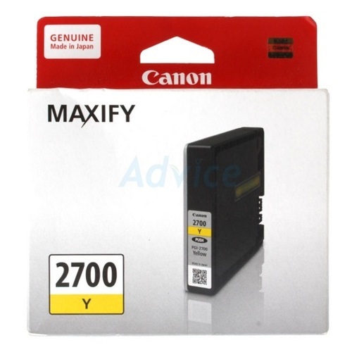 Canon PGI-2700 Yellow Ink