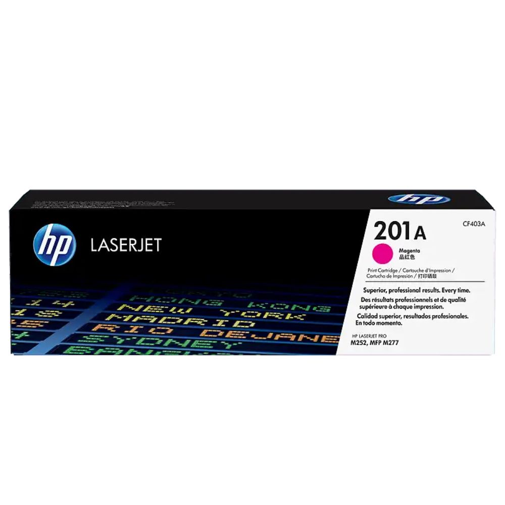 HP 201A CF401A Cyan / CF402A Yellow / CF403A Magenta Original LaserJet Toner Cartridge