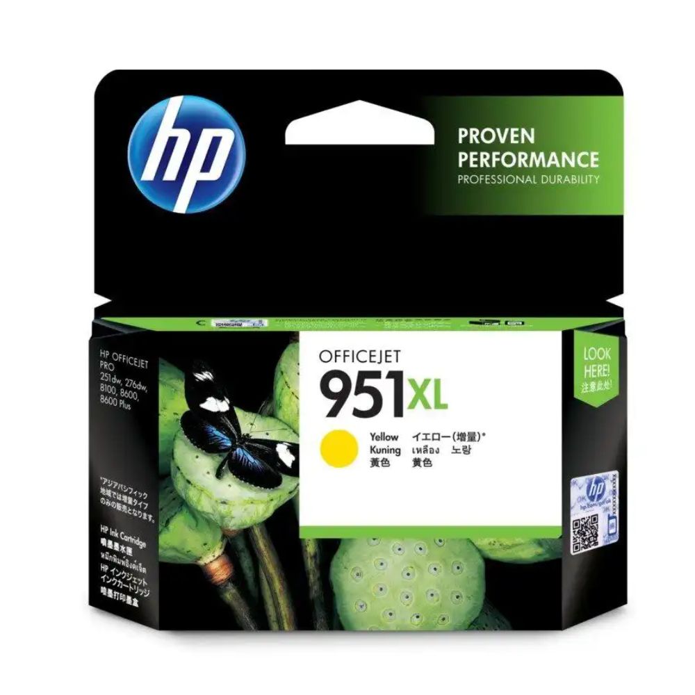 HP 951XL High Yield Cyan / Magenta / Yellow Original Ink Cartridge