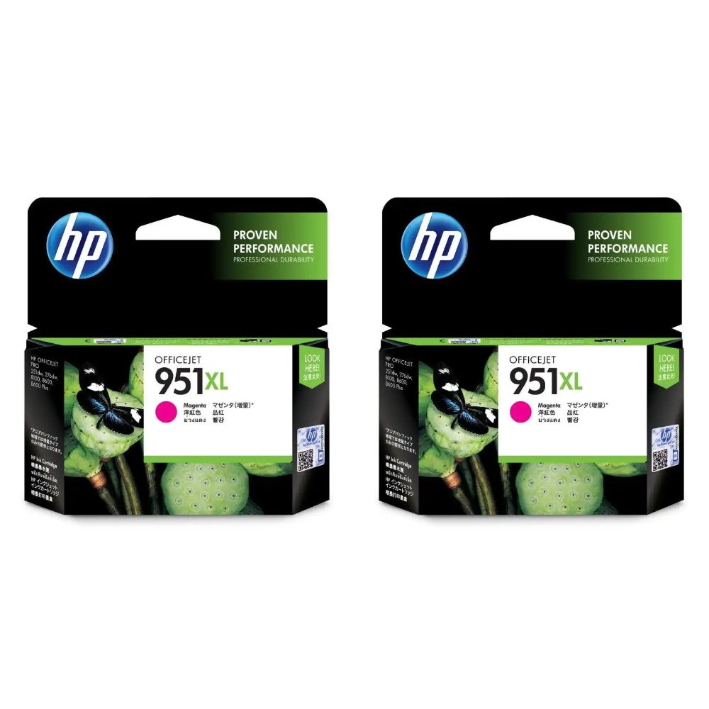 HP 951XL High Yield Cyan / Magenta / Yellow Original Ink Cartridge