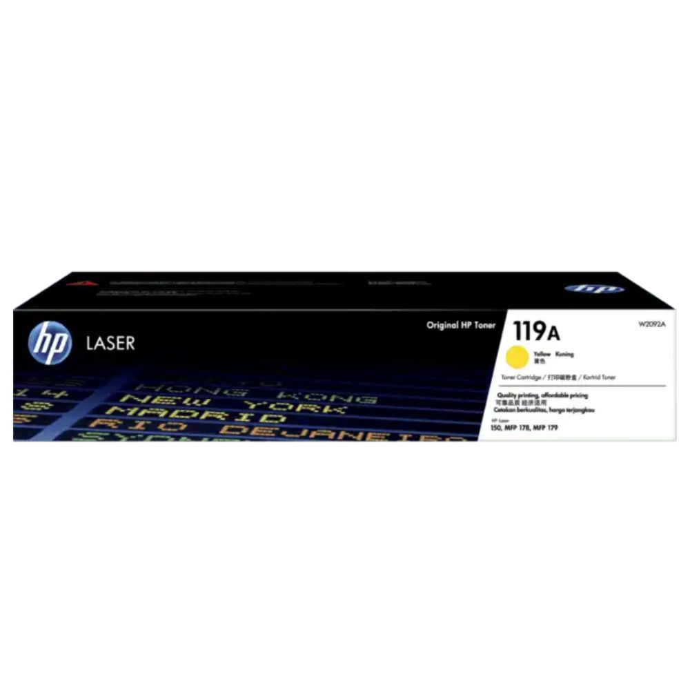 HP 119A Black / Cyan / Magenta / Yellow Original Laser Toner Cartridge