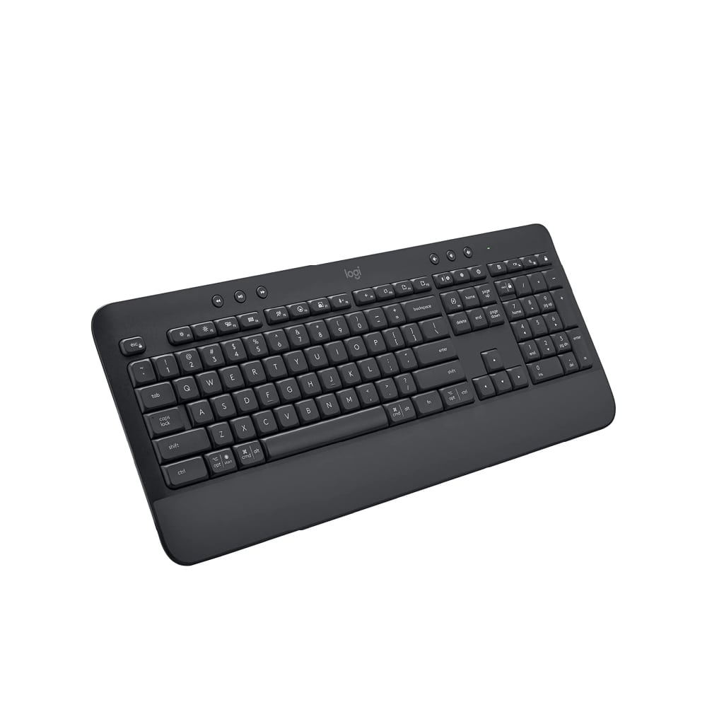 Logitech Signature K650 Comfort Full-Size Wireless Keyboard with Wrist Rest