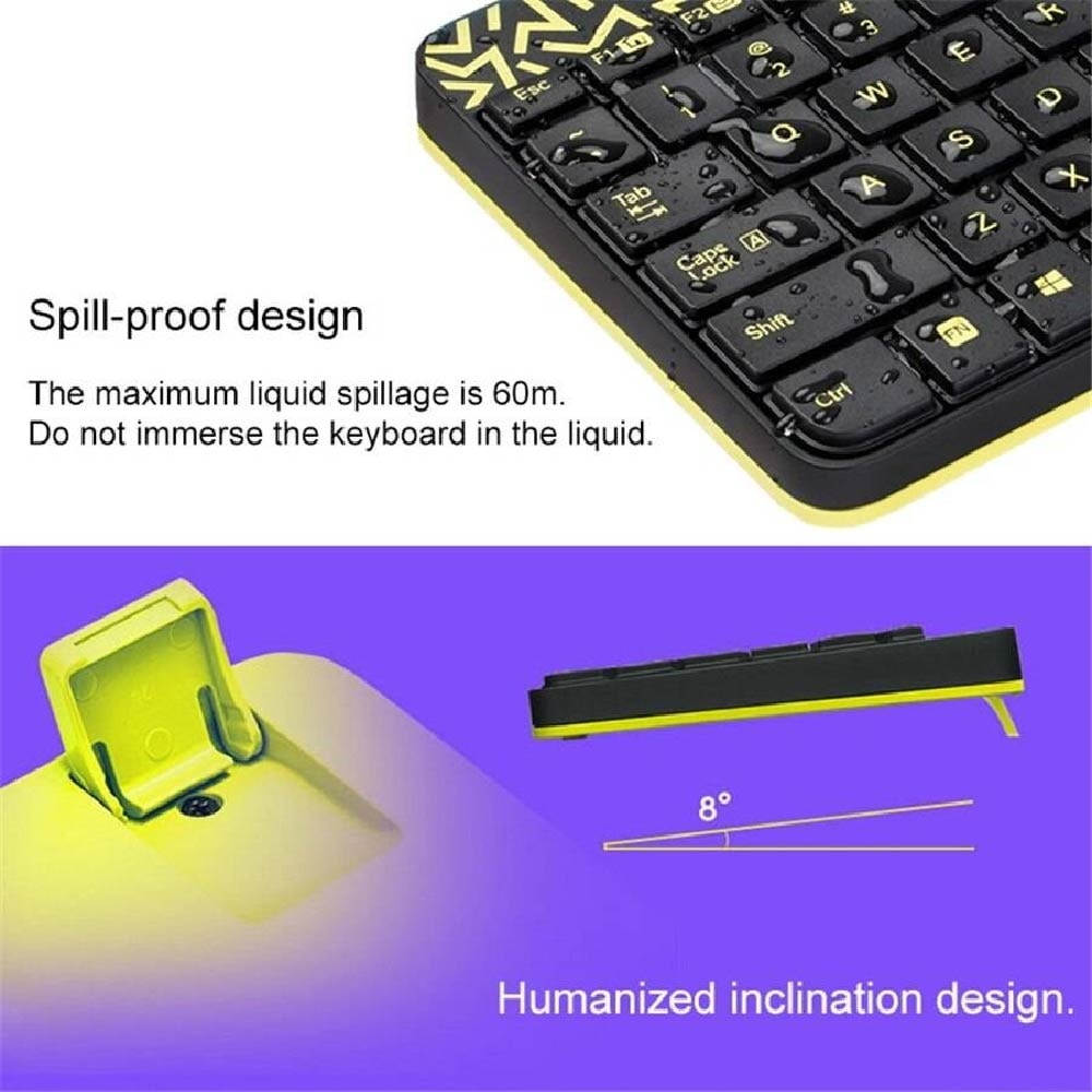 Logitech MK240 Nano Minimalist Wireless Keyboard & Mouse Combo