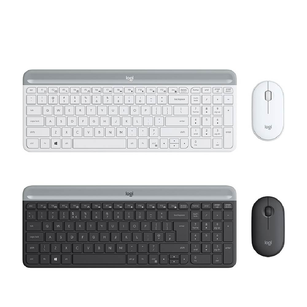 Logitech MK470 Slim Silent Wireless Keyboard & Mouse Combo