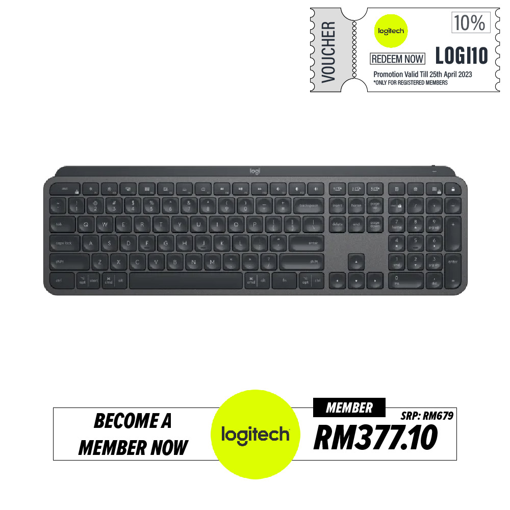 Logitech MX Key Advanced Wireless Keyboard