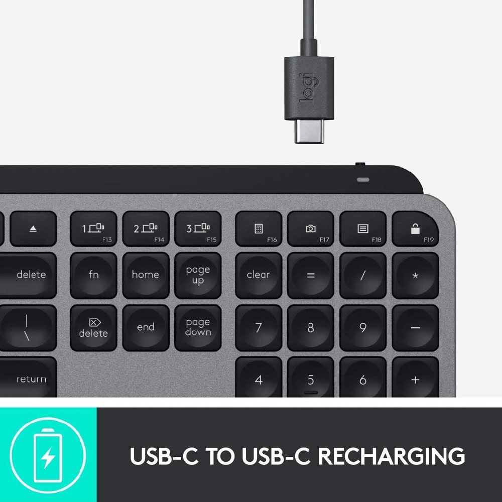 Logitech MX Key For Mac Advanced Wireless Keyboard