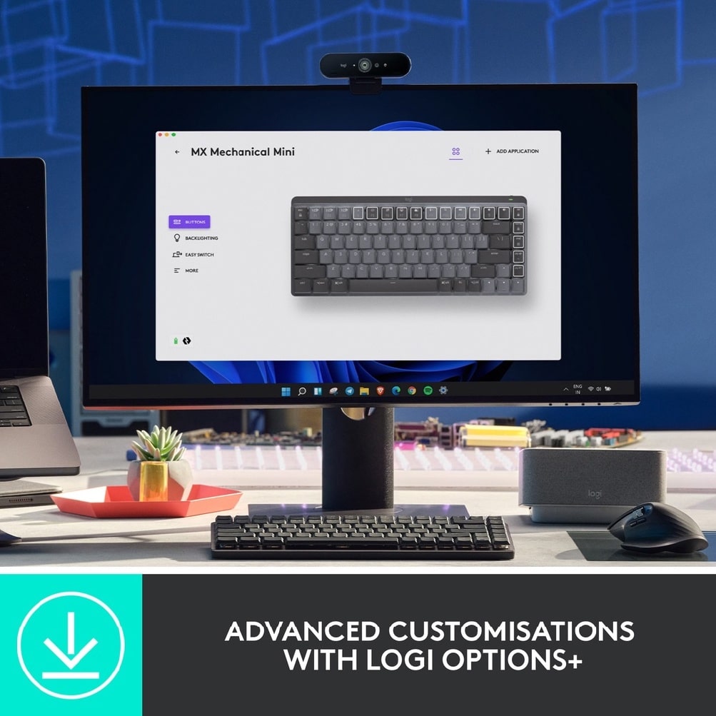 Logitech MX Mechanical Wireless Illuminated Performance Keyboard