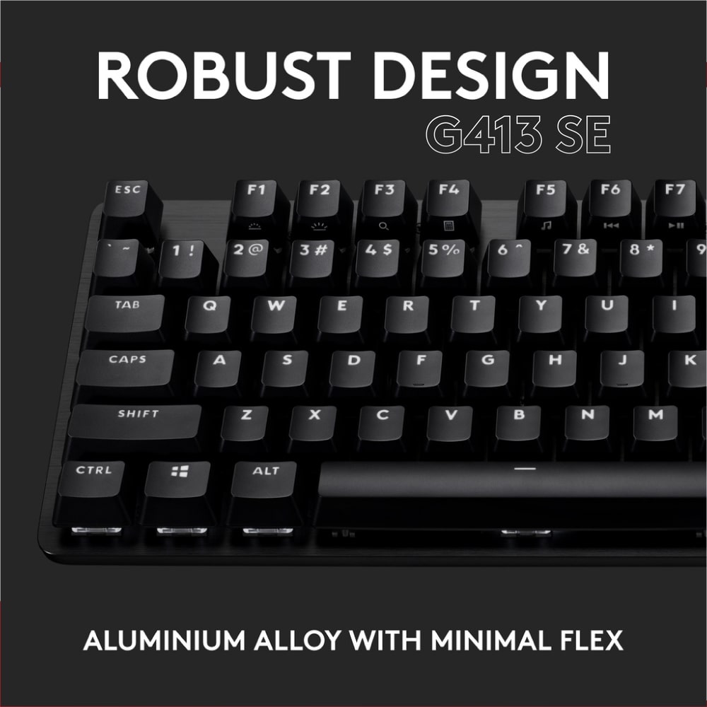 Logitech G413 SE TKL Mechanical Backlit Gaming Keyboard