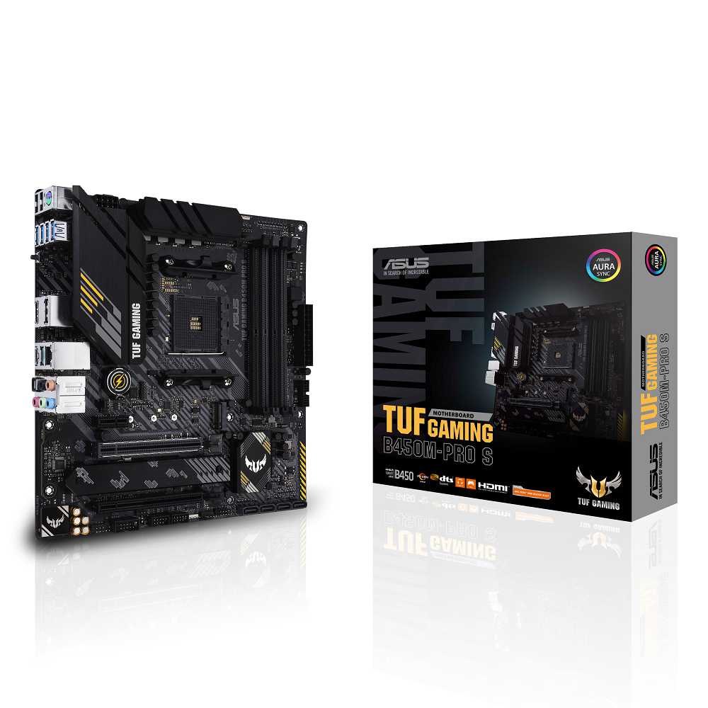 Asus AMD AM4 B450 TUF GAMING B450MPRO mATX Motherboard