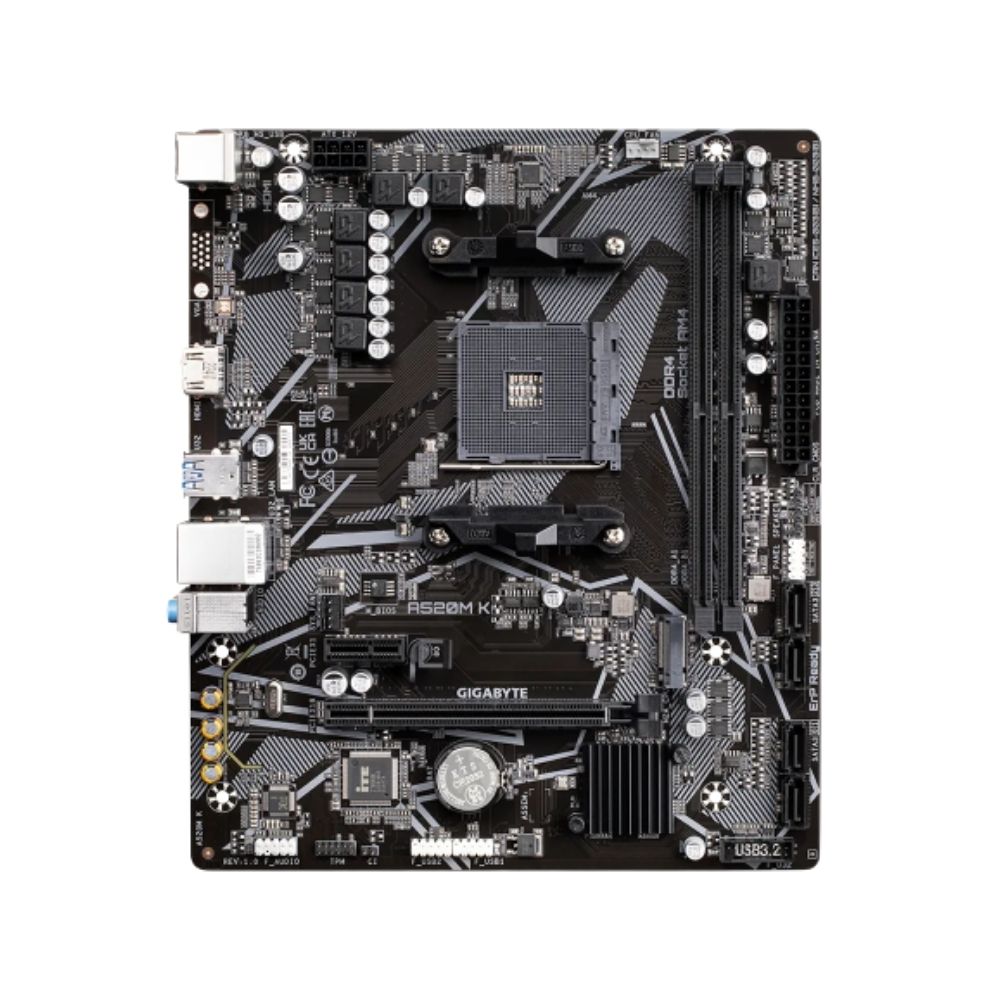 Gigabyte AMD AM4 A520M-K mATX Motherboard