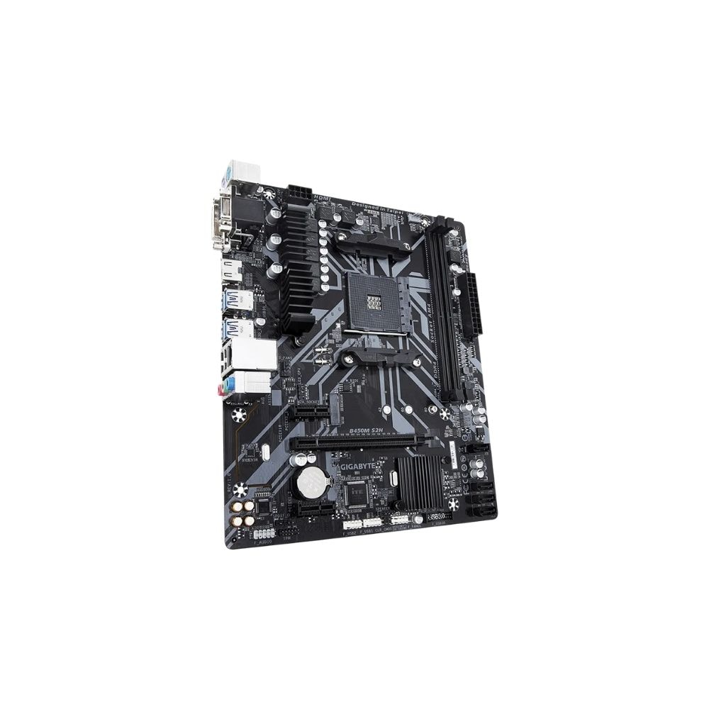 Gigabyte AMD AM4 B450M-S2H mATX Motherboard