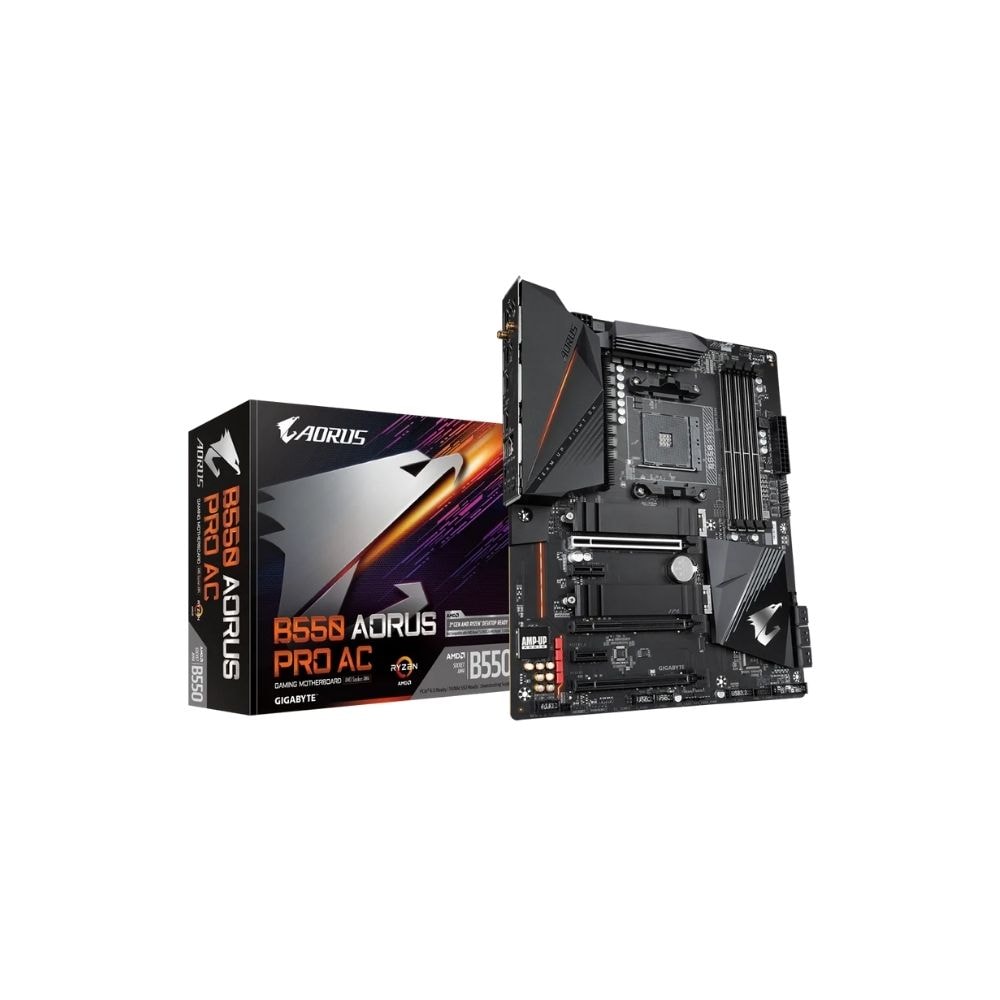 Gigabyte AMD AM4 B550 AORUS PRO AC ATX Motherboard