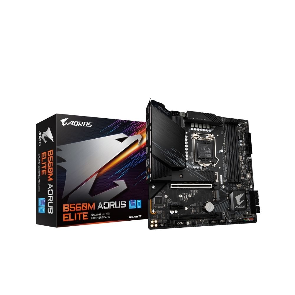 Gigabyte LGA1200 Intel B560M AORUS ELITE mATX Motherboard