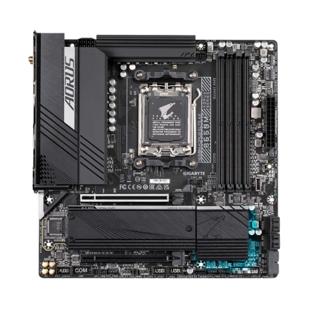 Gigabyte AMD AM5 B650M AORUS Elite AX mATX Motherboard