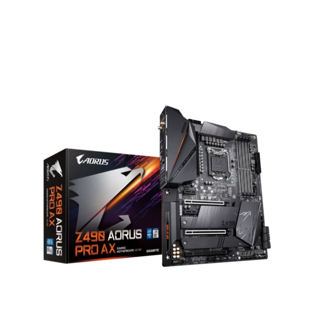 Gigabyte LGA1200 Intel Z490 AORUS PRO AX ATX Motherboard