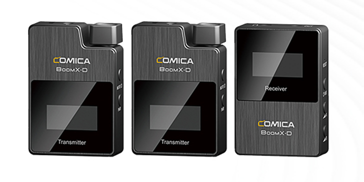 Comica BoomX-D D2 Professional 2.4G Digital Wireless Microphone