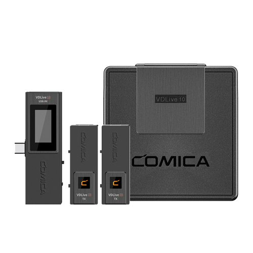 Comica VDLive10 (MI/USB) Black 2.4 Wireless USB Microphone