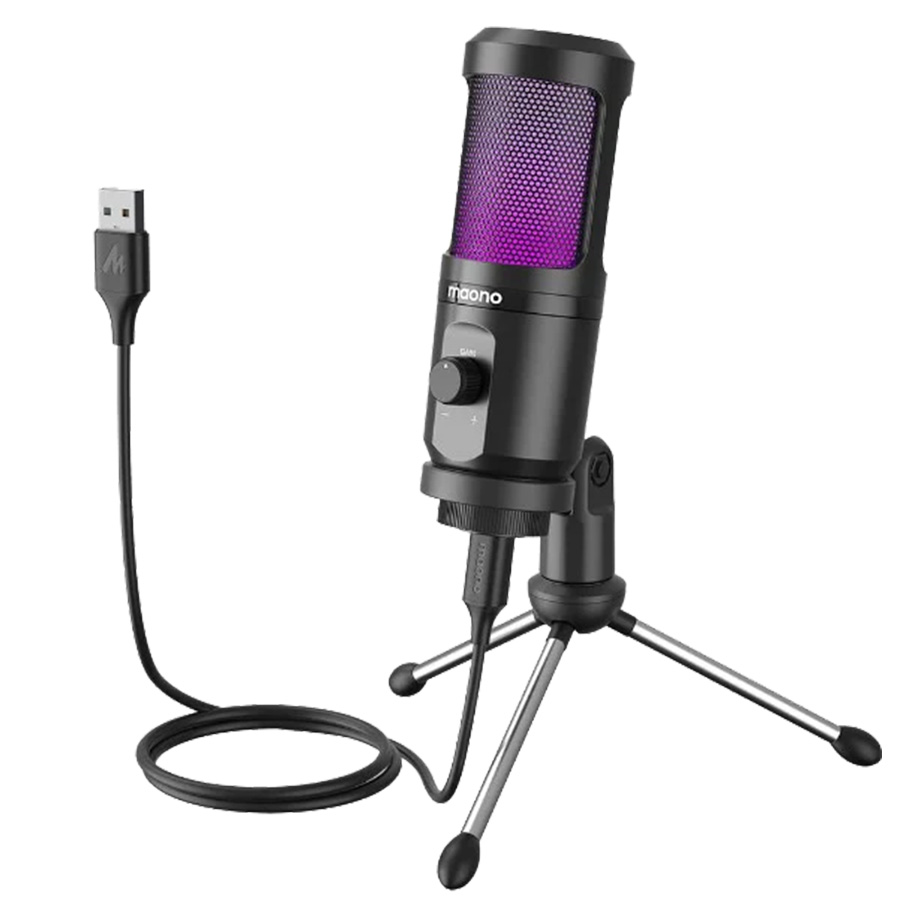 Maono DM30 RGB Programmable USB Condenser Microphone