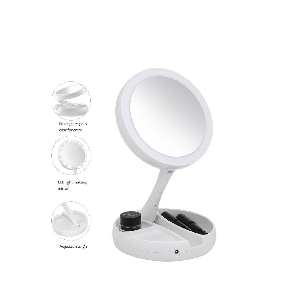 LED Adjustable Make Up Mirror | Dressing Table Mirror