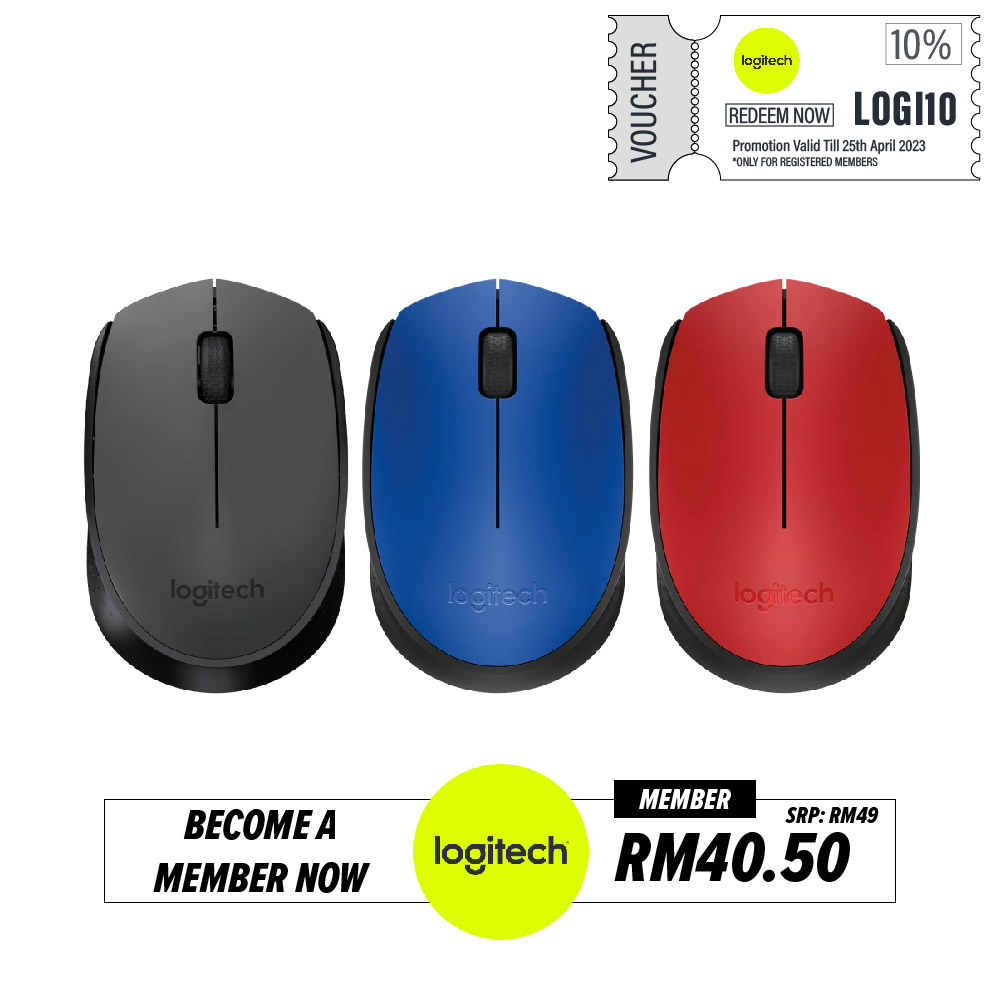 Logitech M171 Wireless Mouse
