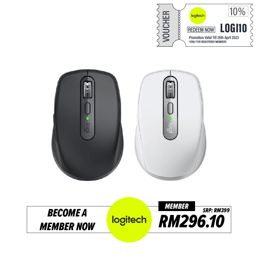 Logitech MX Anywhere 3 Wireless Mouse