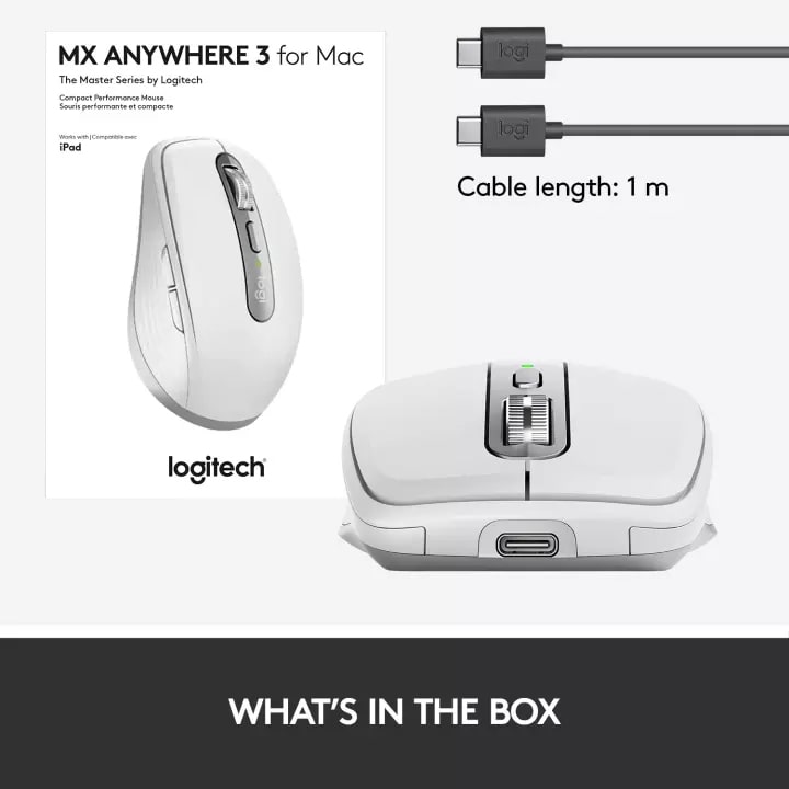 (FREE GIFT) Logitech MX Anywhere 3 For Mac Wireless Mouse
