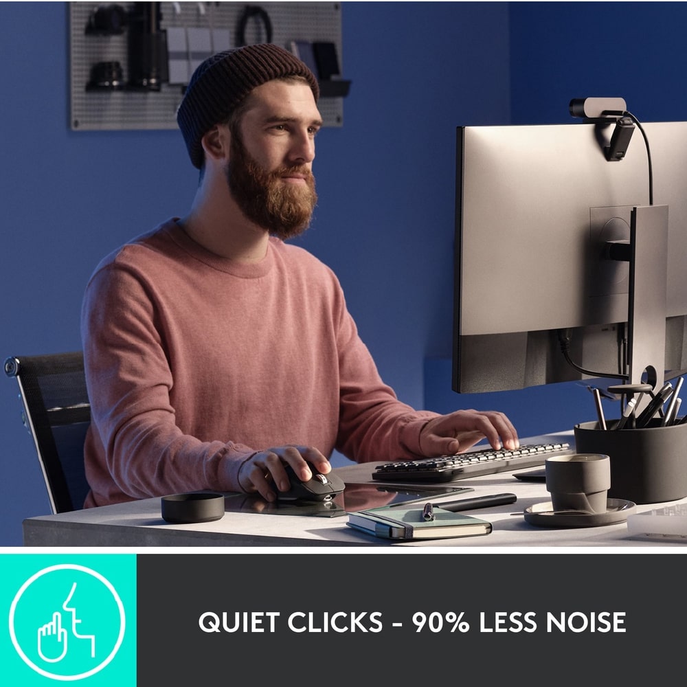 Logitech MX Master 3S - Wireless Performance Mouse with Ultra-fast Scrolling
