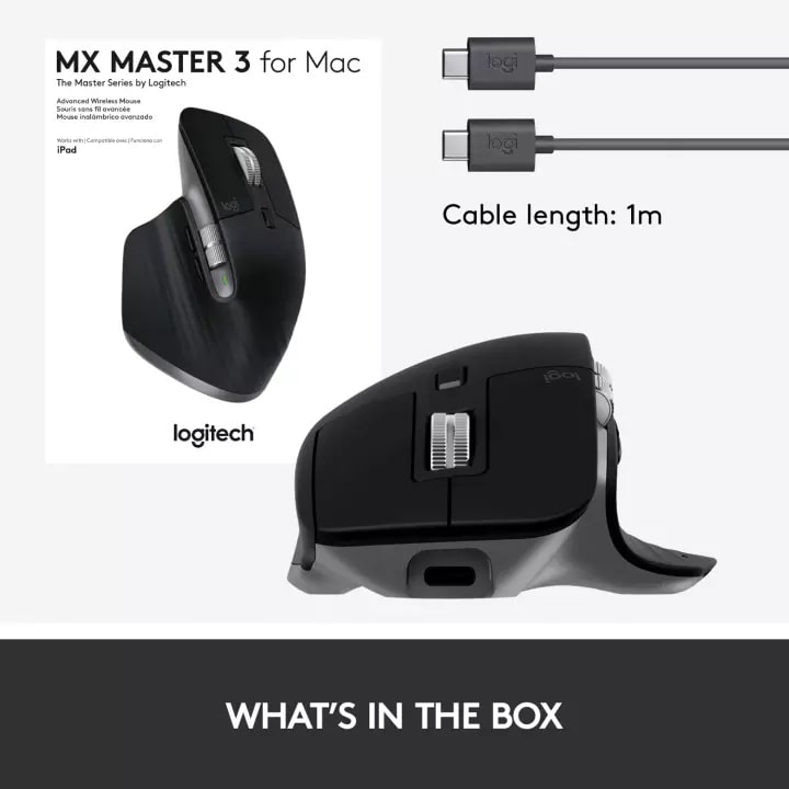 Logitech MX Master 3 Advanced Wireless Mouse