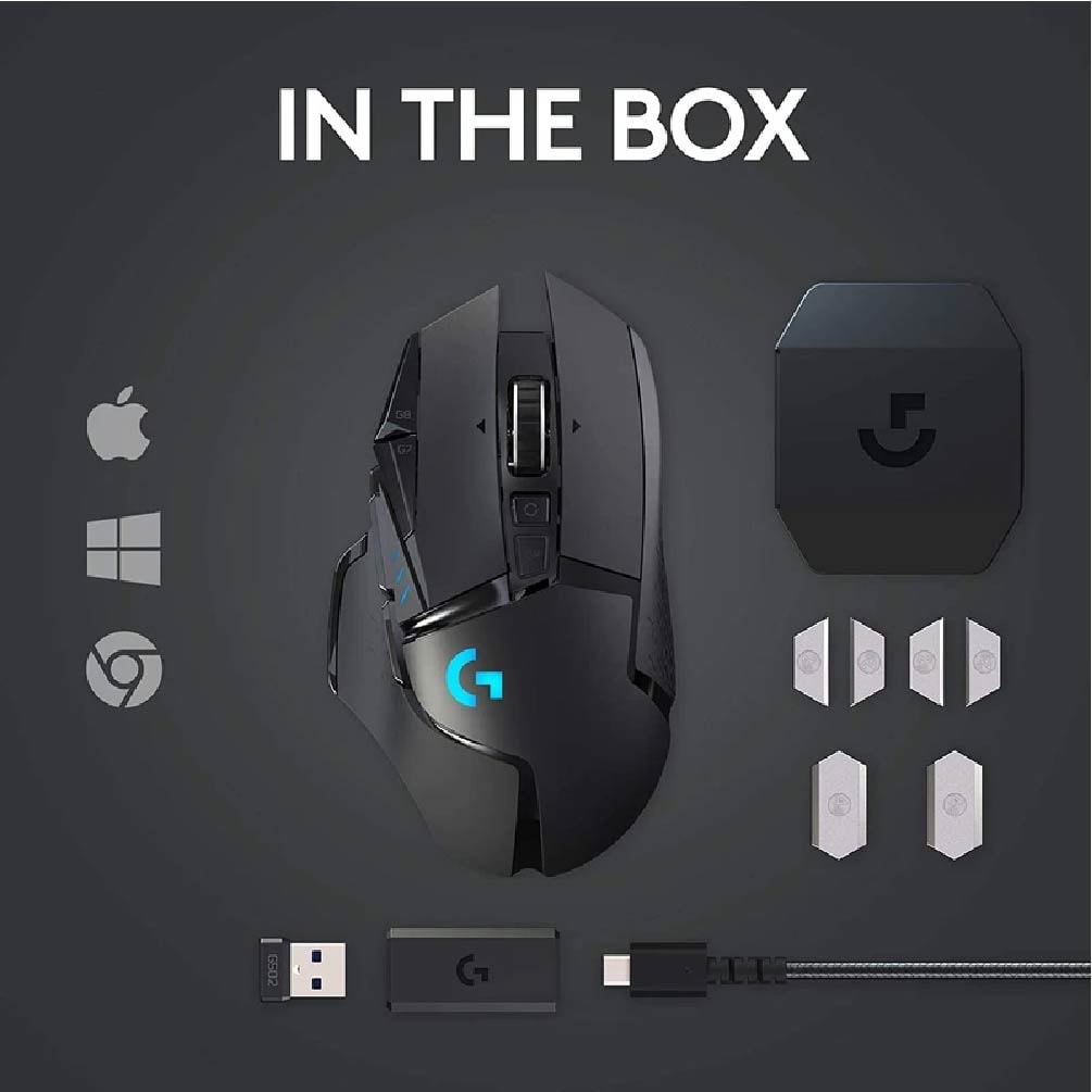 Logitech G502 Light Speed Wireless Gaming Mouse