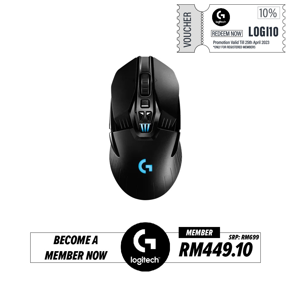 Logitech G903 Lightspeed Gaming Mouse - Hero 16K Sensor