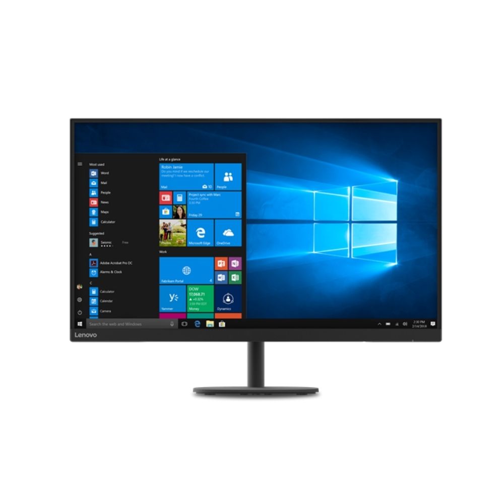 Lenovo D32qc-20 Curved Monitor 66A6GAC1MY - 31.5" QHD | 4ms/75Hz | 1500R Curved | VA Panel/HDMI/DP/VESA | Low Blue Light | Free-Sync | 3 Yrs Wrrnty
