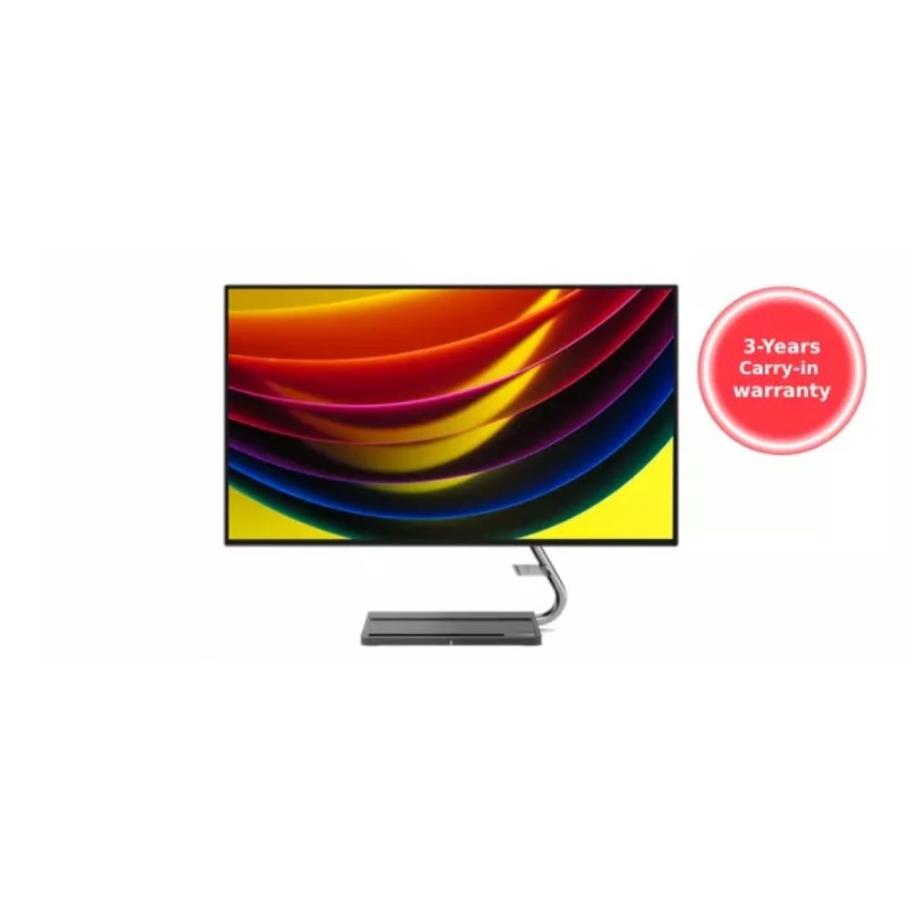 Lenovo Qreator 27 Monitor 66B7RAC1MY | 27.0" 4ms / 60Hz / 4K UHD | Type-C | Wireless Charge | 3 Yrs Wrrnty 1800-818-478