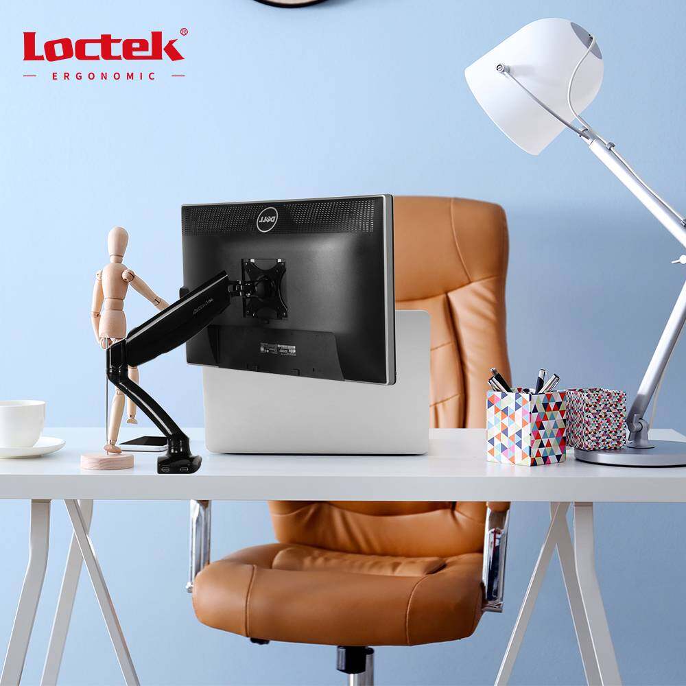 Loctek DLB504/VNDLB502 - (Dual/Single) Monitor Arm Supports Up To 30" Inch