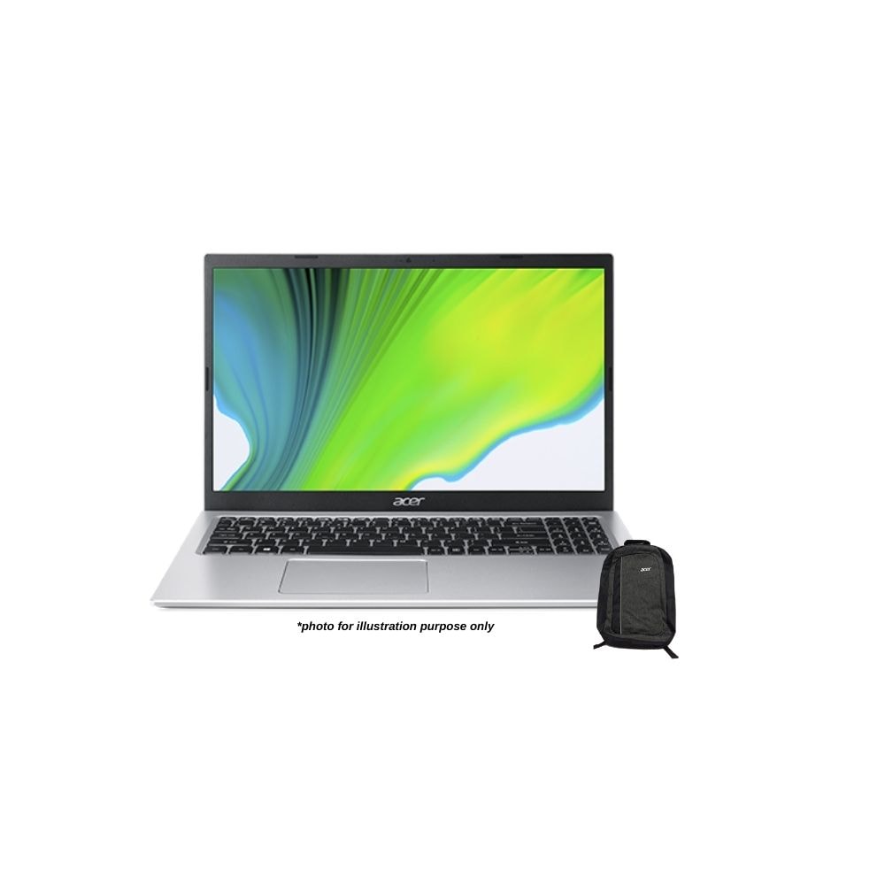 Acer Aspire 3 A315-35-C1YQ Pure Silver Laptop | Intel Celeron N4500 | 4GB RAM 256GB SSD | 15.6