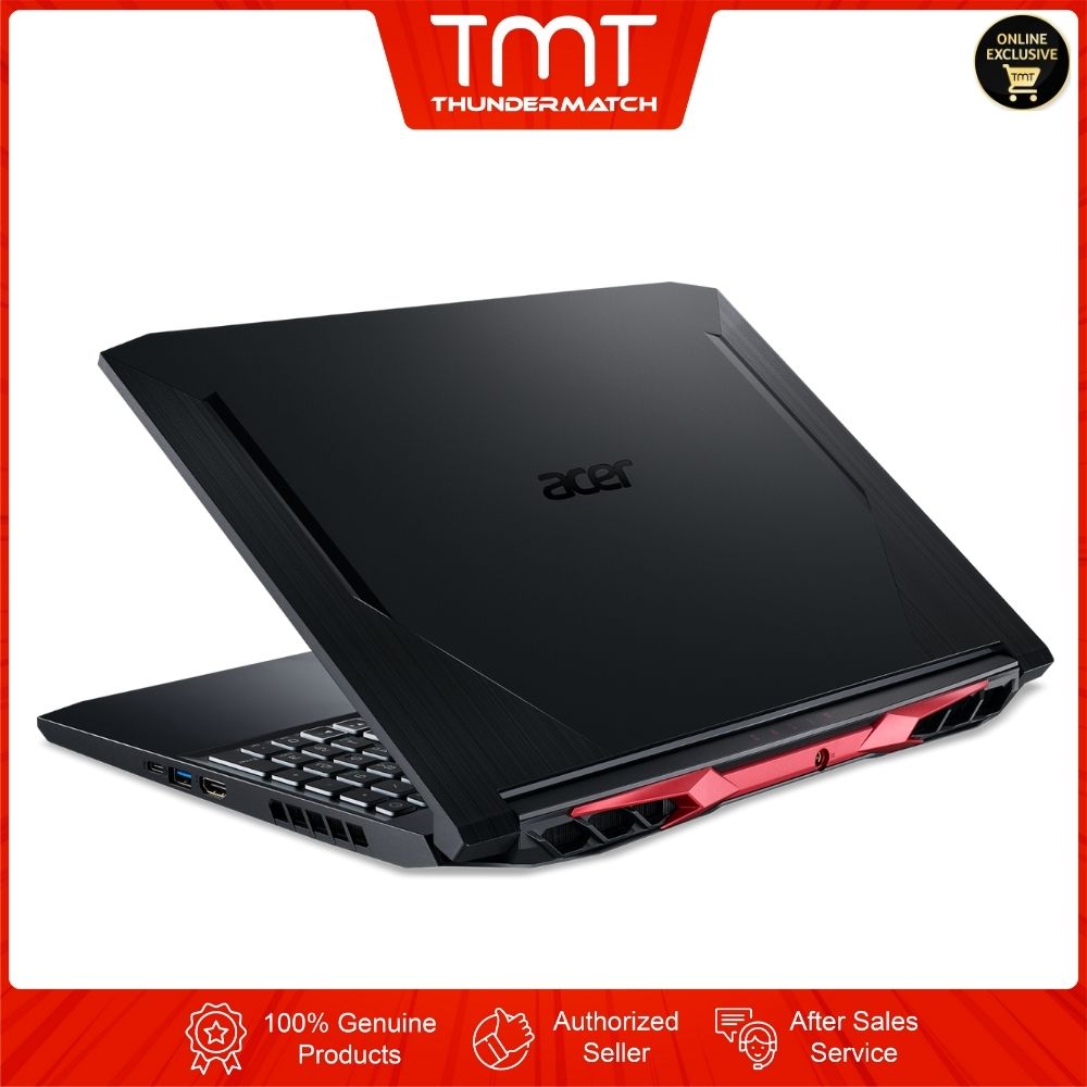Acer Nitro 5 AN515-57-78PJ Black Red Gaming Laptop | GeForce RTX3060 | i7-11800H | 16GB RAM 512GB SSD | 15.6" FHD | W10 | BAG