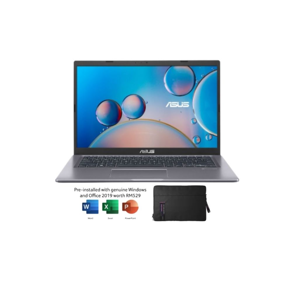 ASUS LAPTOP 14 (A416E-AEK1250WS) Grey | I3-1115G4 | 4GB RAM | 512GB SSD | INTEL | 14" FHD | W11 | OFFICEH&S