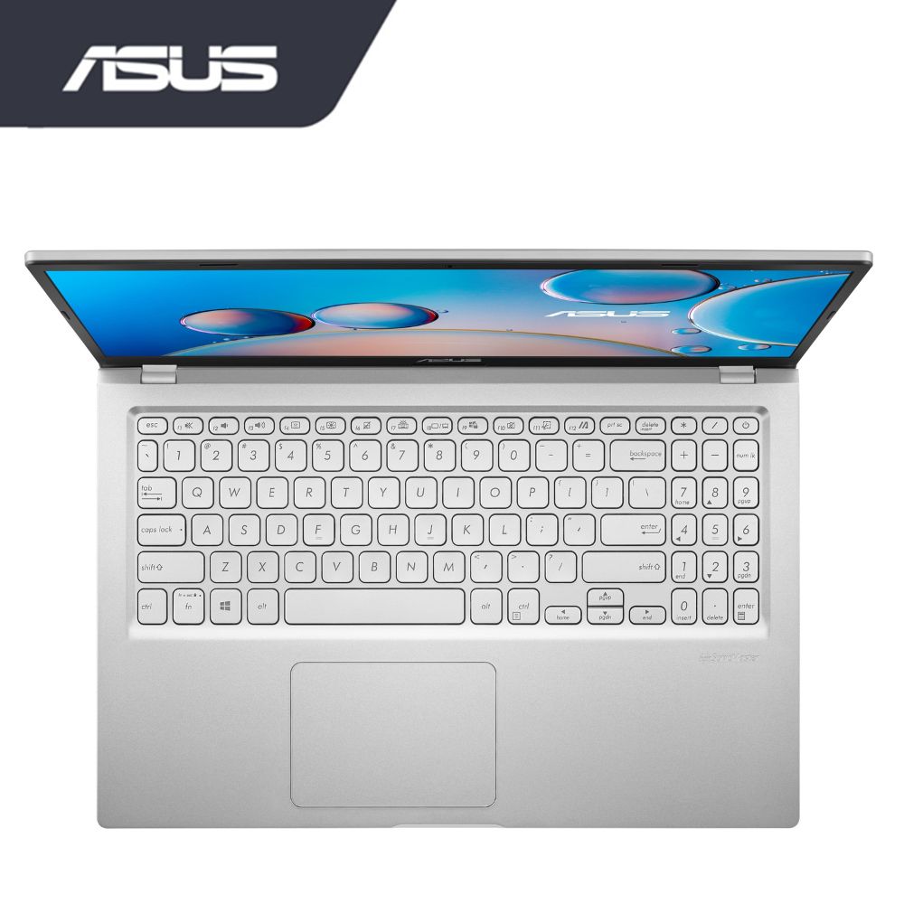 ASUS A516M-ABR646W Transparent Silver Laptop | Celeron® N4020 | 4GB RAM 256GB | 15.6" HD | Intel® Share | W11 | Bag