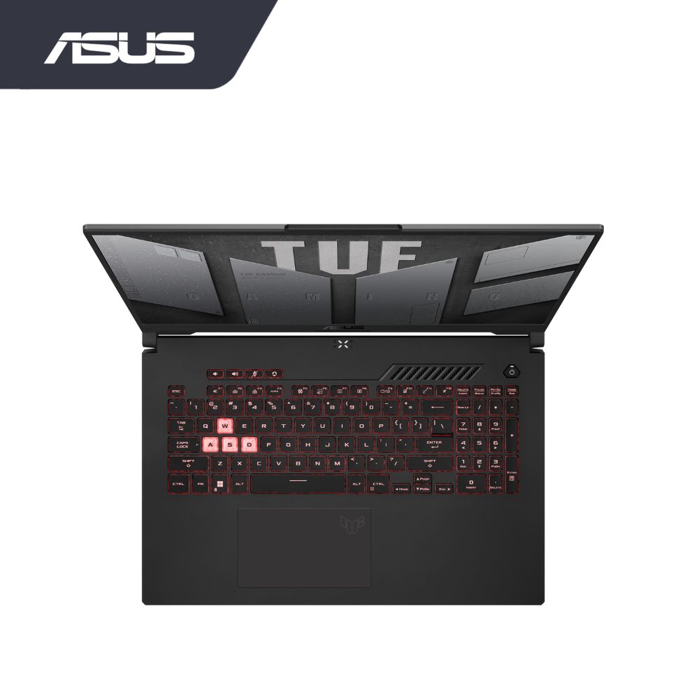 Asus TUF Gaming FA707R-RHX033W Mecha Gray Laptop | AMD Ryzen™ 7 | 16GB RAM 512GB SSD | 17.3" FHD | RTX™3070 | W11 | BAG