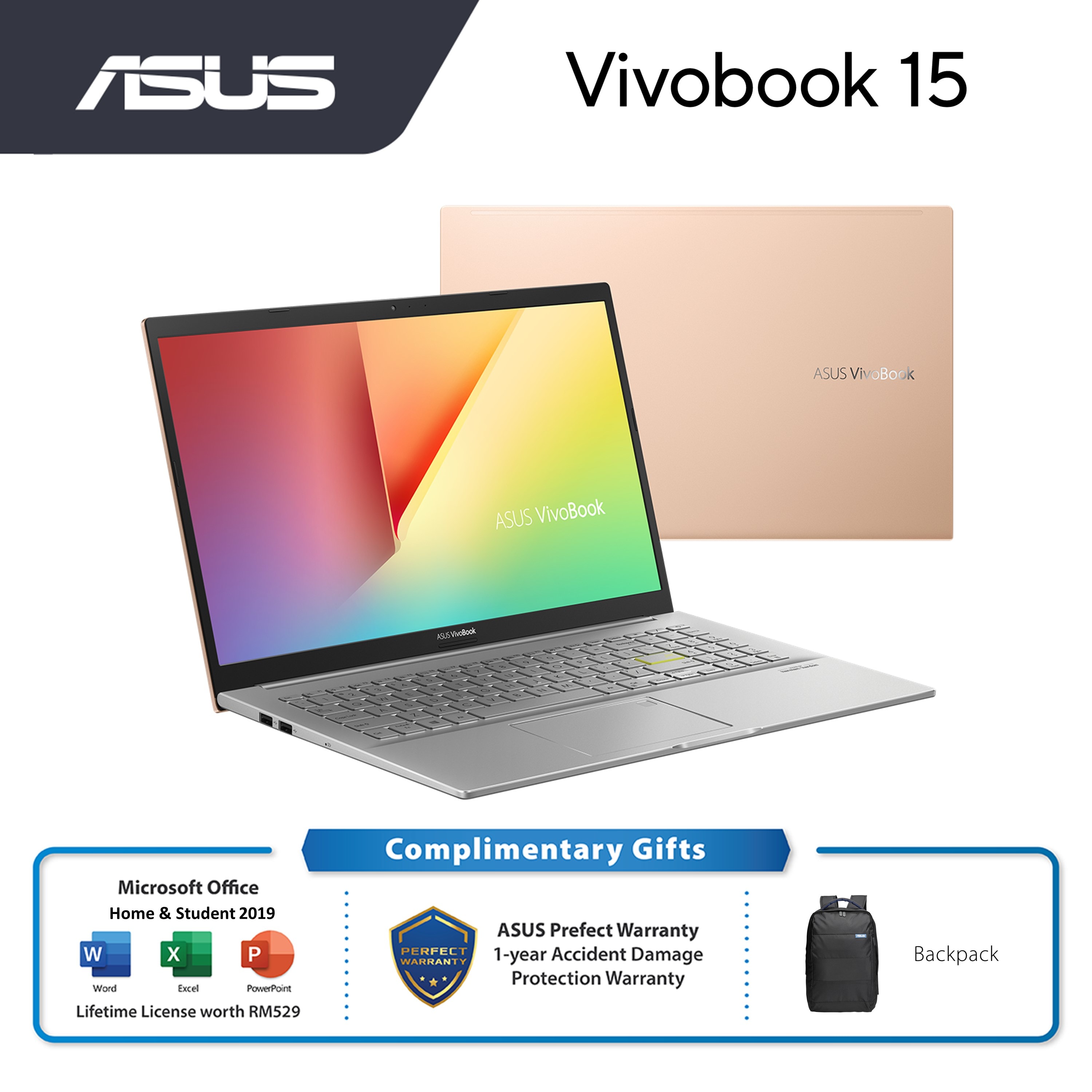 Asus Vivobook K513E-ABN1929TS /30TS /31TS | i5-1135G7 | 8GB RAM 512GB SSD | 15.6