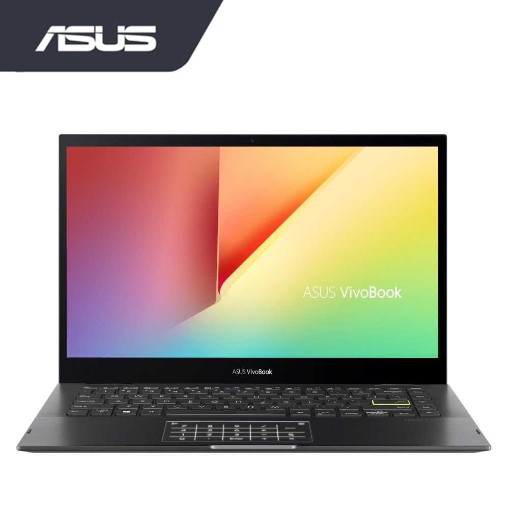Asus Vivobook Flip TP470E-AEC333WS Laptop | i5-1135G7 | 8GB RAM 512GB SSD | 14" FHD Touch | W11 | MS OFFICE+ACCESSORIES
