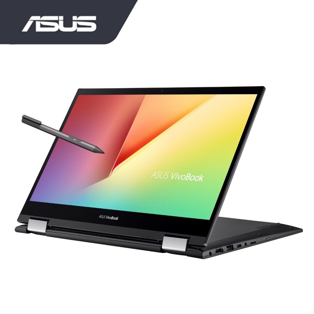 Asus Vivobook Flip TP470E-AEC333WS Laptop | i5-1135G7 | 8GB RAM 512GB SSD | 14" FHD Touch | W11 | MS OFFICE+ACCESSORIES